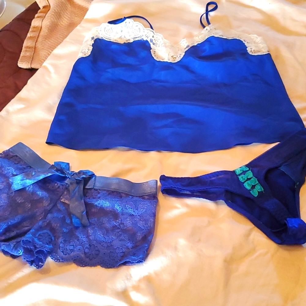 3 pieces Everything blue